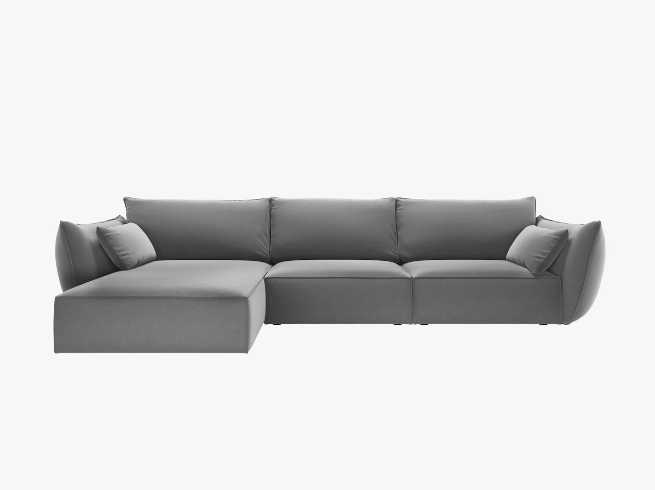 Poze Coltar 4 locuri Kaelle catifea L308 cm