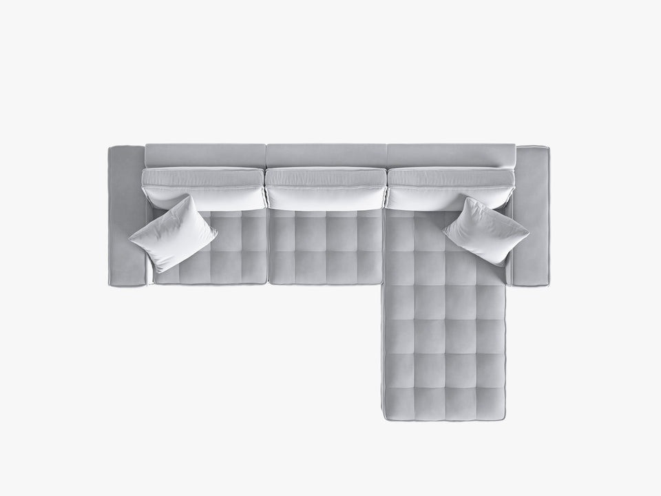 Poze Coltar 5 locuri Mike catifea L292 cm