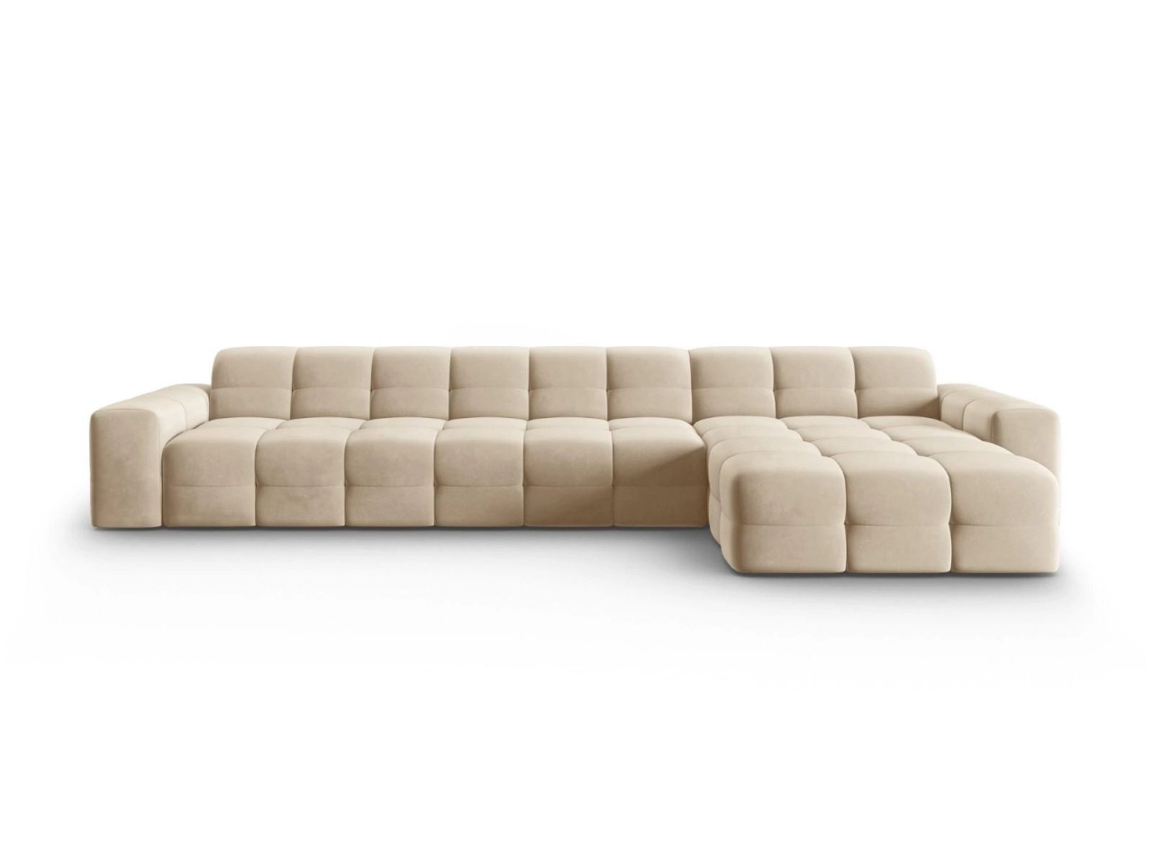 Poze Coltar 5 locuri velvet Kendal