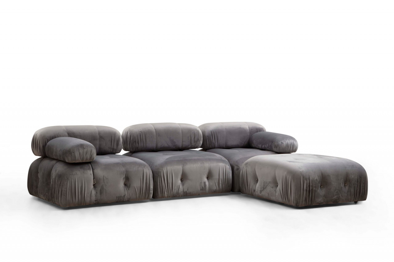 Poze Coltar Bubble ( L1-O1-1R -Puf) gri