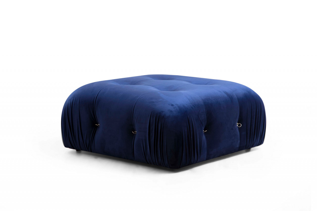 Poze Coltar Bubble velvet bleumarin L1-O1-1R-PUF