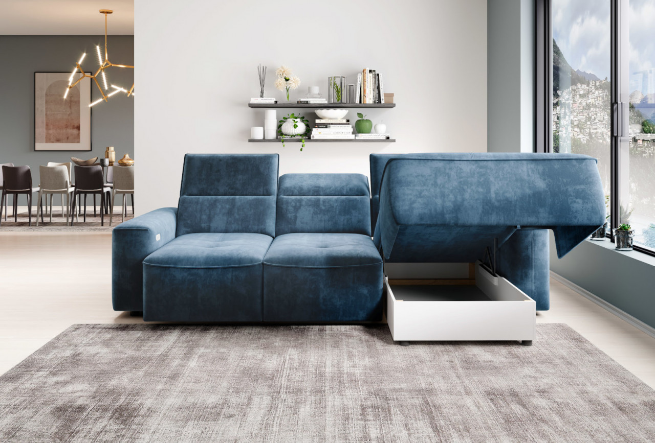 Poze Coltar cu reglaj electric Colombo mini – L275 x l182 x h103 cm