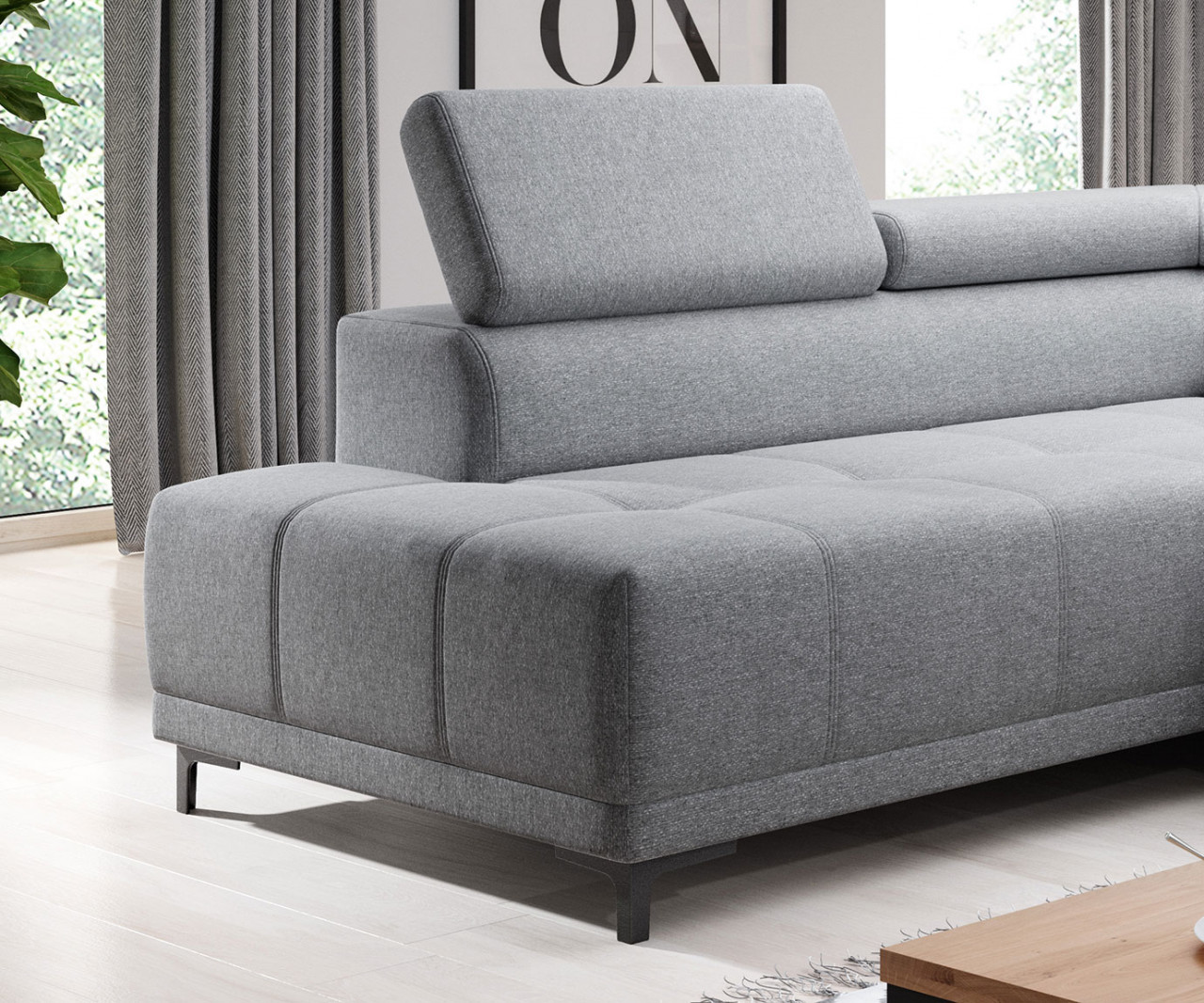 Poze Coltar cu reglaj electric Hugo L – L269 x l204 x h97 cm