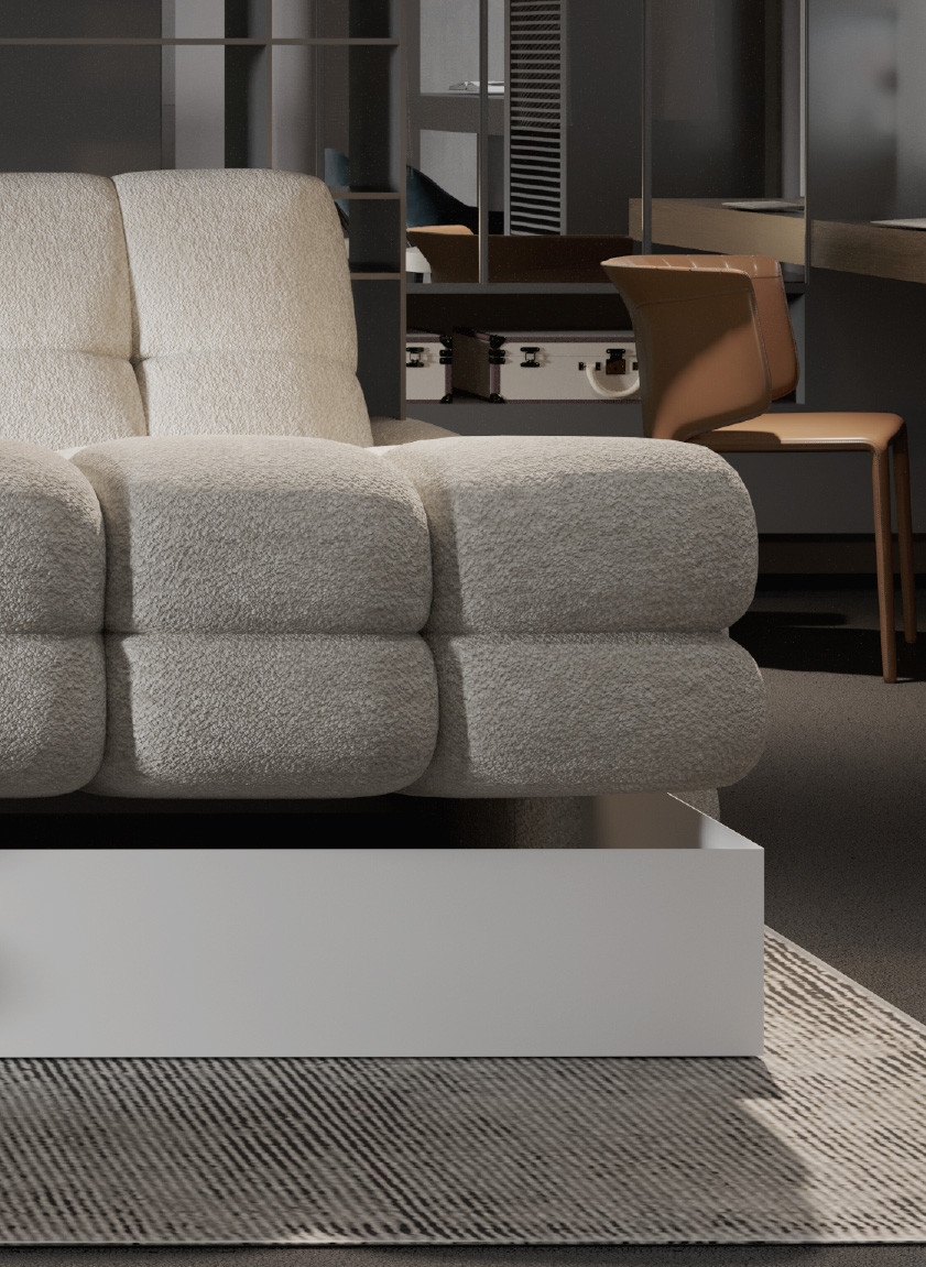 Poze Coltar cu reglaj electric Tollo mini L283 cm