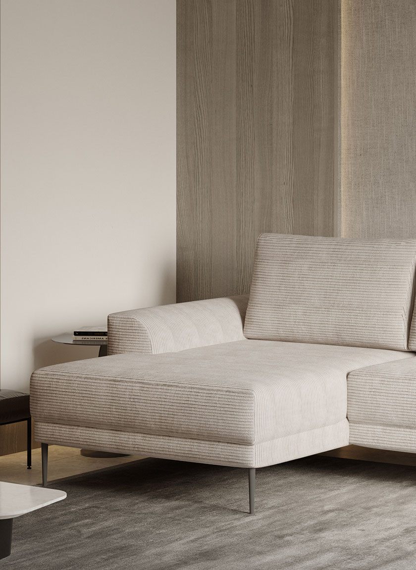 Poze Coltar extensibil Capitol L276 cm
