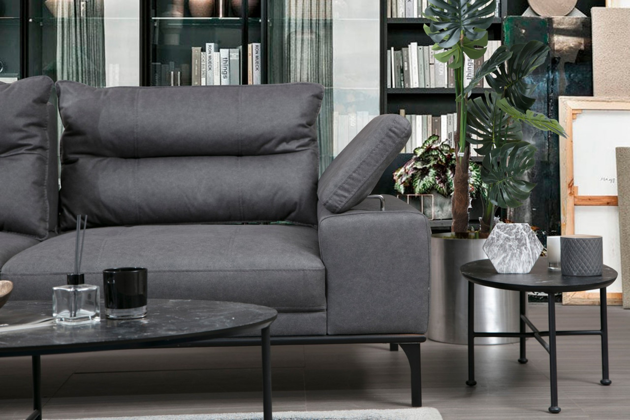 Poze Coltar Hollywood pe stanga gri