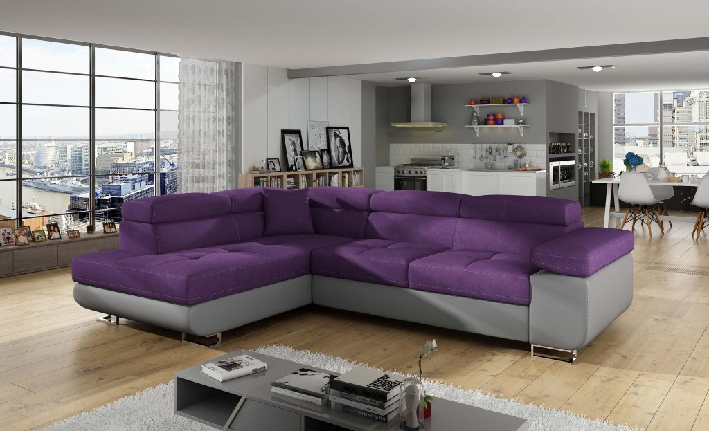 Poze Coltar living extensibil Anton – L275 x l202 x h70 cm