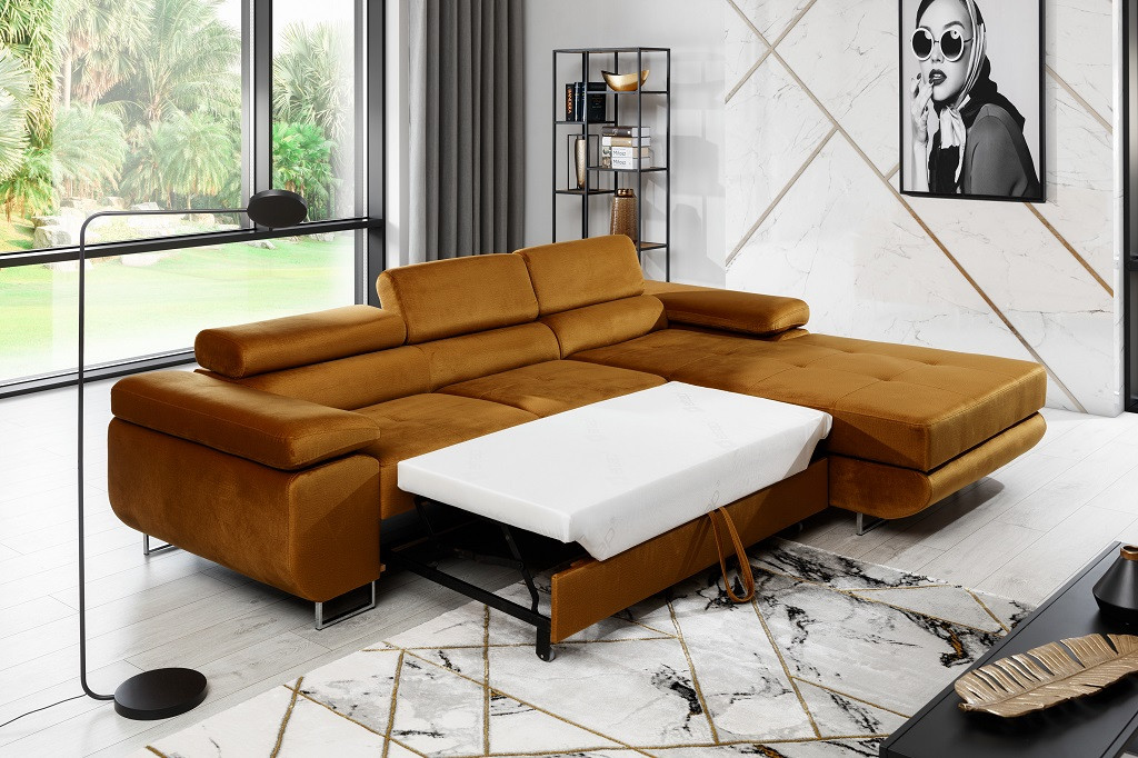 Poze Coltar living extensibil Armando – L280 x l205 x h70 cm