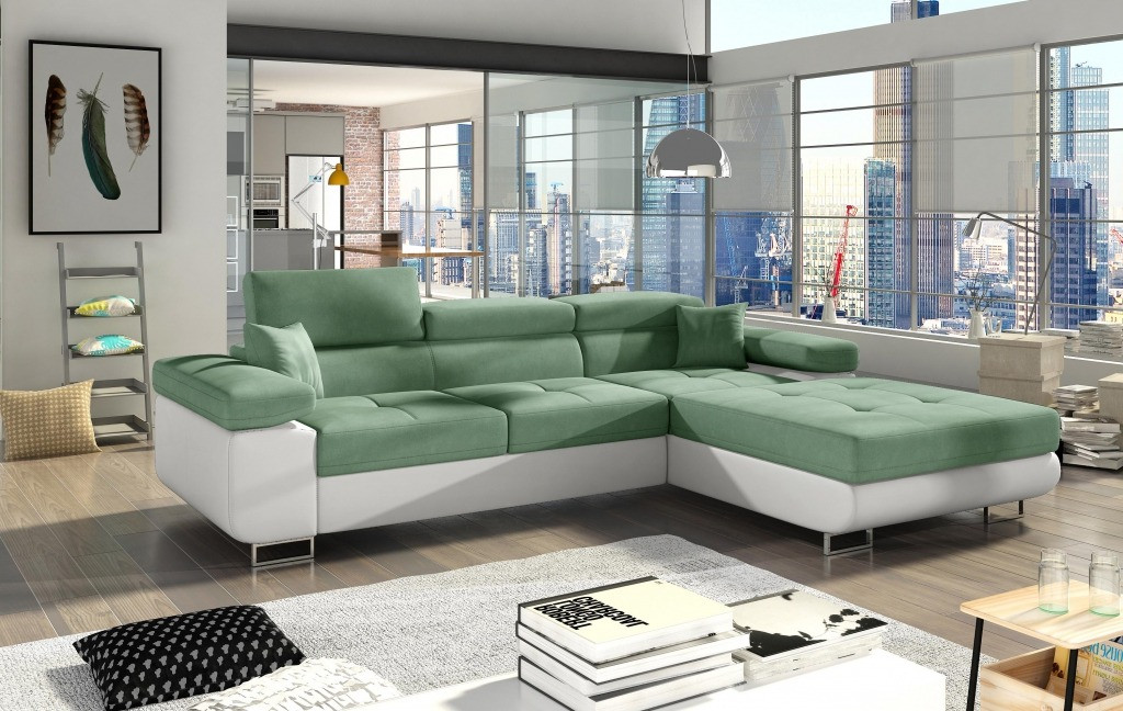 Poze Coltar living extensibil Armando – L280 x l205 x h70 cm