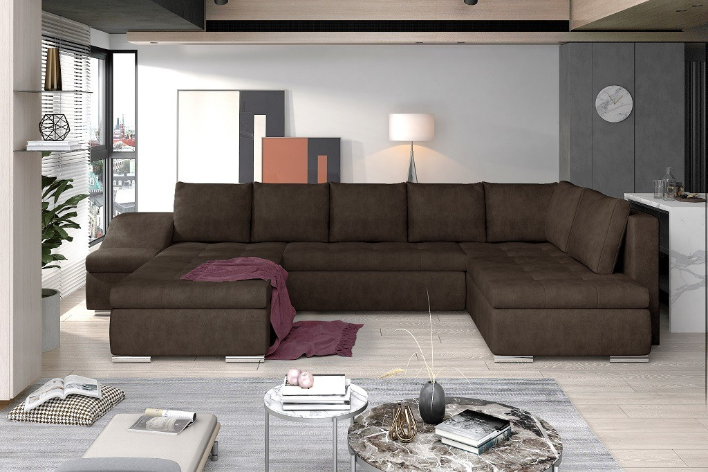 Poze Coltar living extensibil Giovanni – L340 x l200 x h88 cm