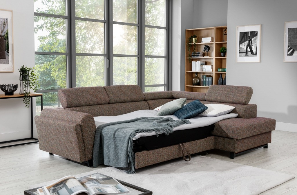Poze Coltar living extensibil Kairos – L265 x l197 x h95 cm