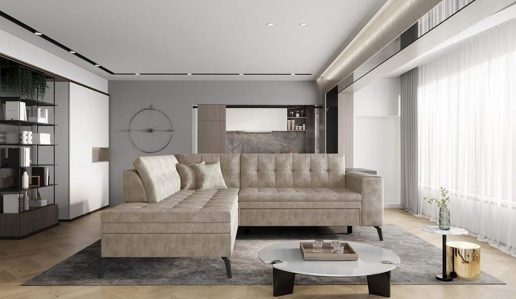 Poze Coltar living extensibil Lanvin – L260 x l210 x h93 cm