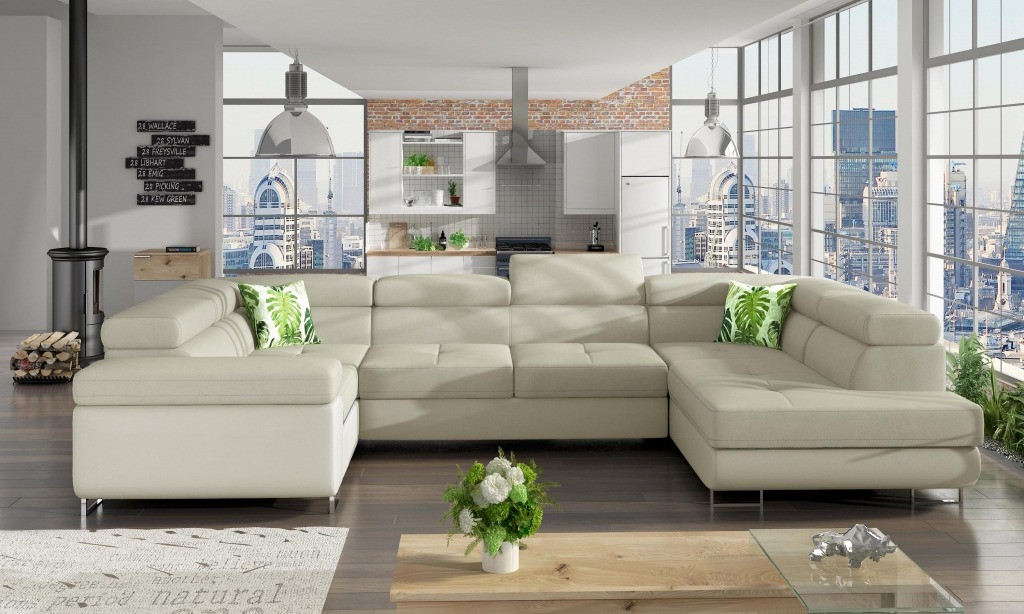 Poze Coltar living extensibil Letto – L340 x l202 x h90 cm