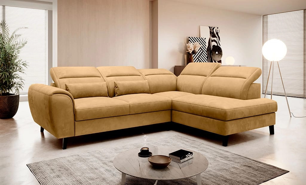 Poze Coltar living extensibil Noble - L255 x l201 x h100