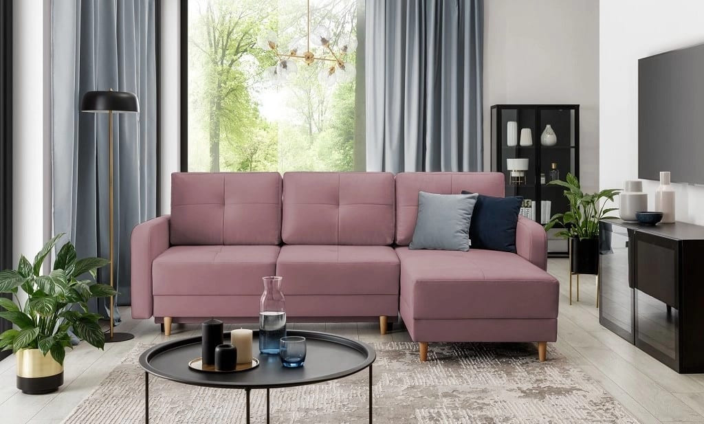 Poze Coltar living extensibil Roxi – L240 x l165 x h90