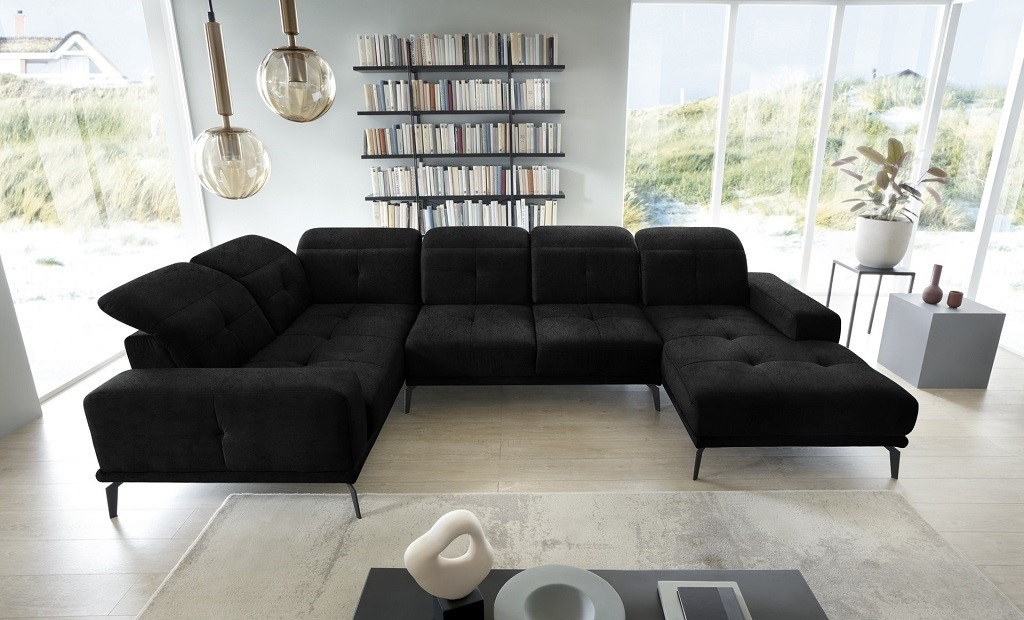 Poze Coltar living fix Neviro – L350 x l201 x h77 cm