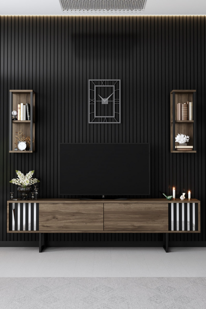 Poze Comoda TV Chrome Line nuc/negru