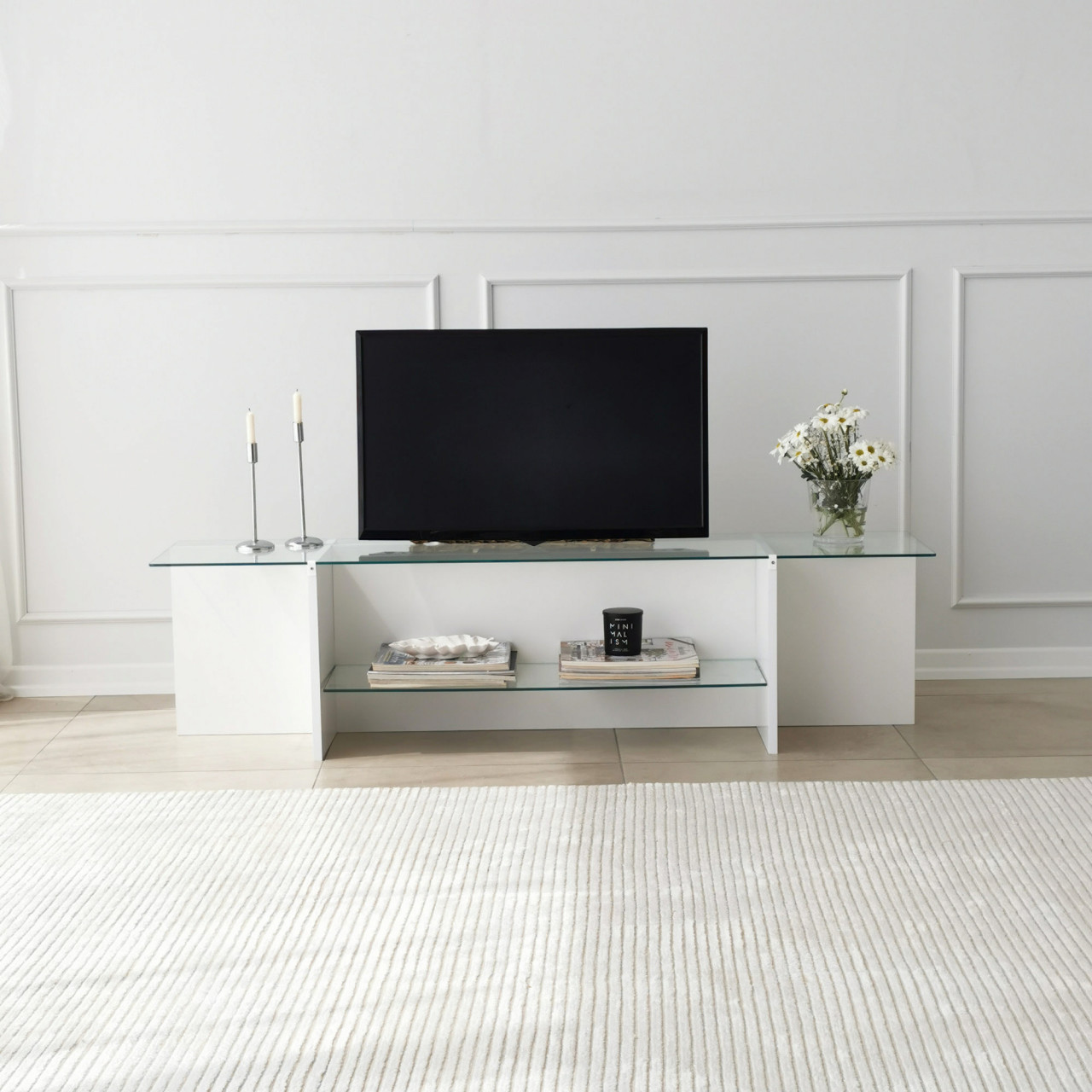 Poze Comoda TV Escape alba