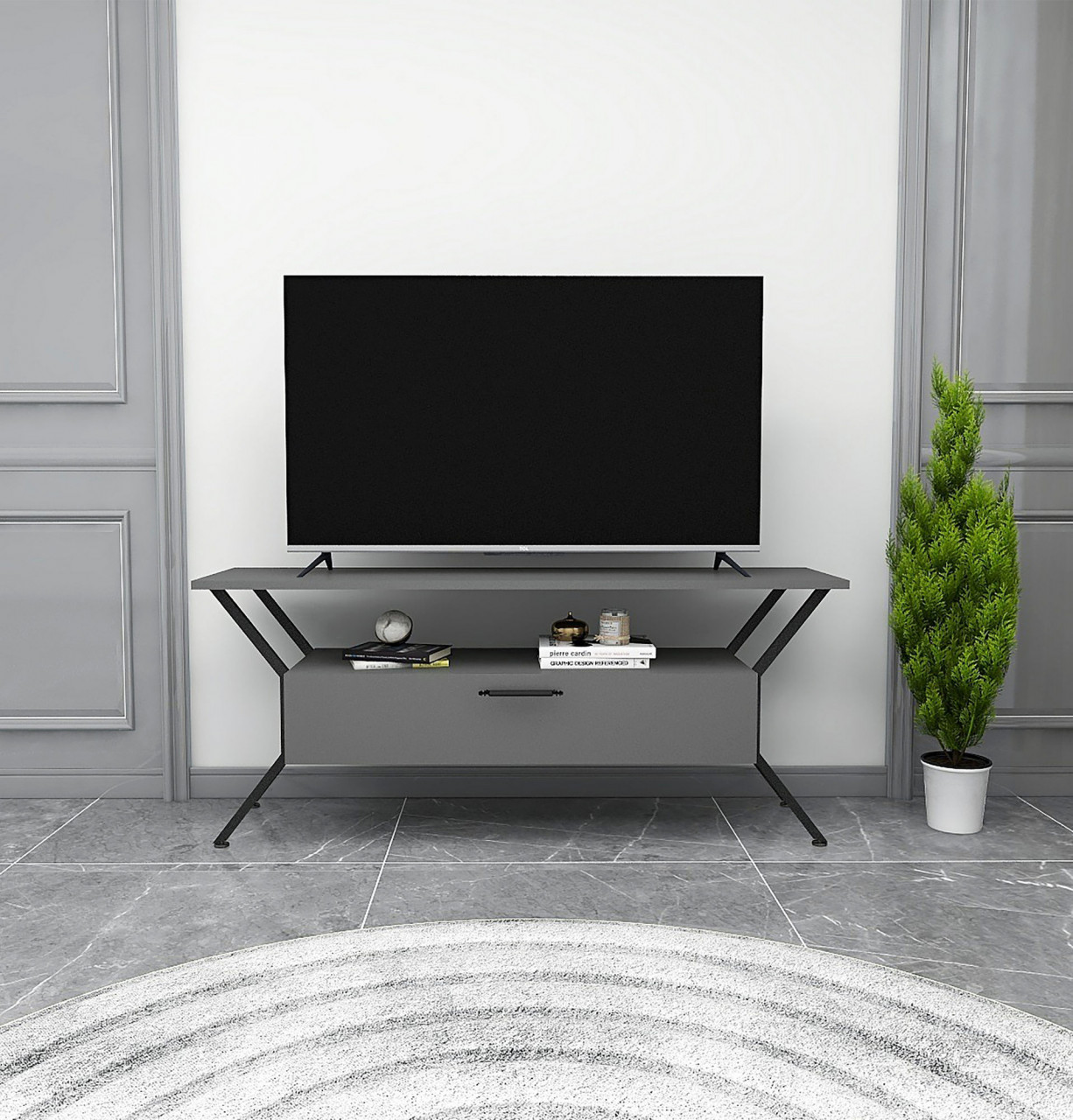 Poze Comoda TV Tarz antracit