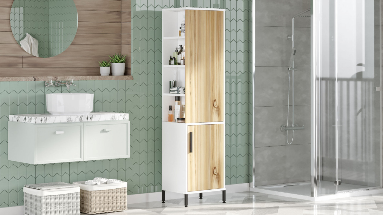 Poze Dulap MDF multifunctional VI1-WK L45 cm - H173,6 cm