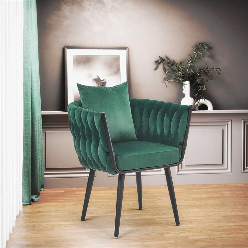 Poze Fotoliu Avatar 2 velvet verde – H77 cm