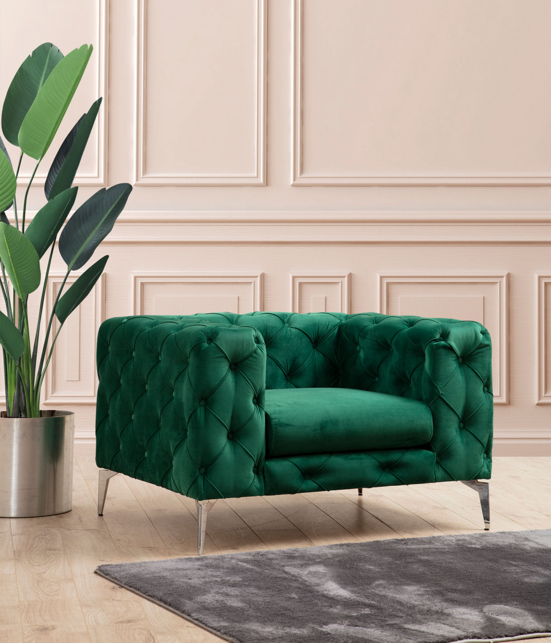 Poze Fotoliu Como verde