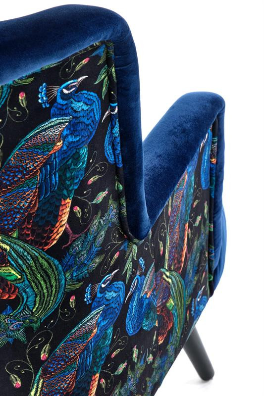Poze Fotoliu Pagoni velvet bleumarin - H95 cm