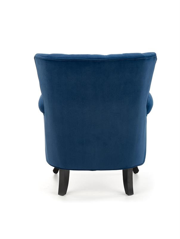 Poze Fotoliu Titan velvet bleumarin – H87 cm