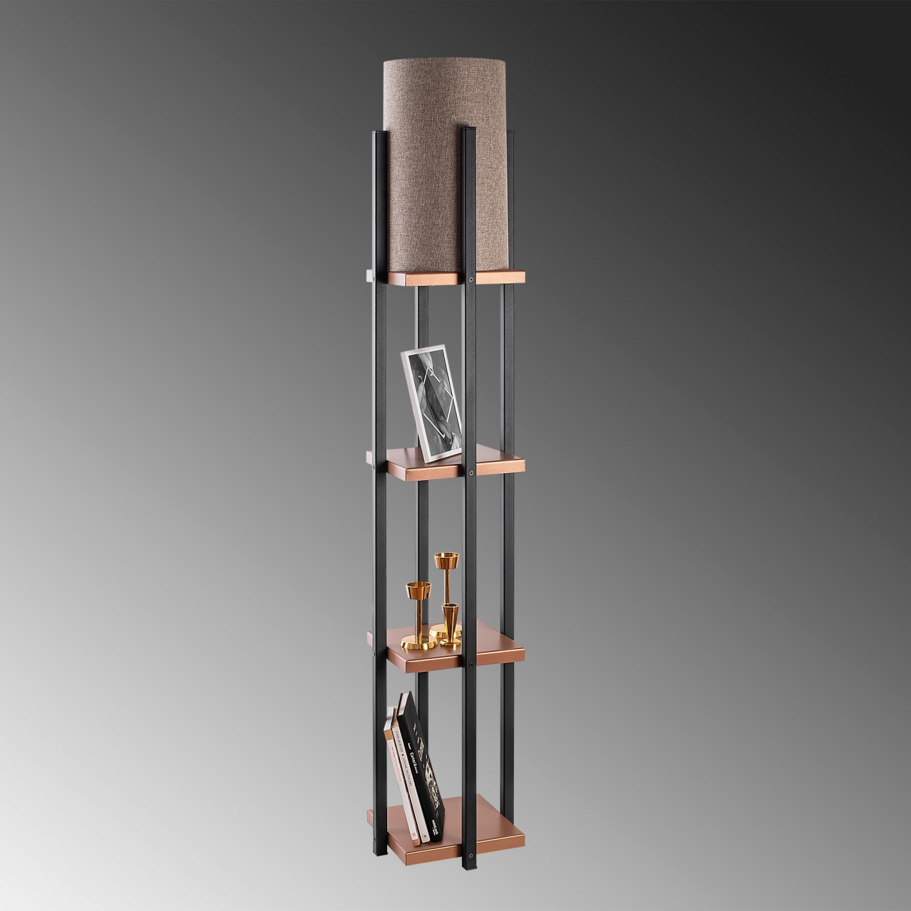 Poze Lampadar 7114 - Black, Copper