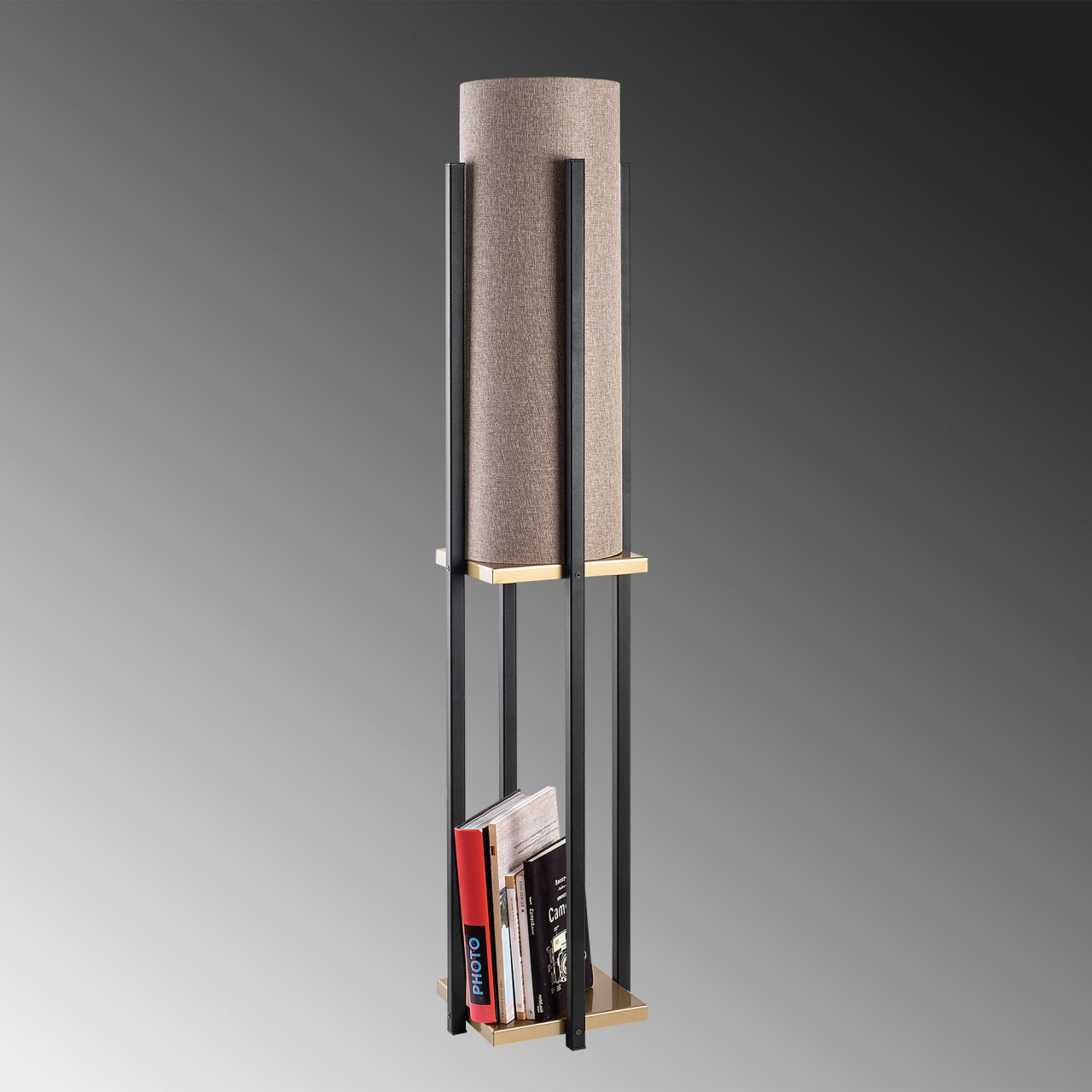 Poze Lampadar 7130 negru/auriu