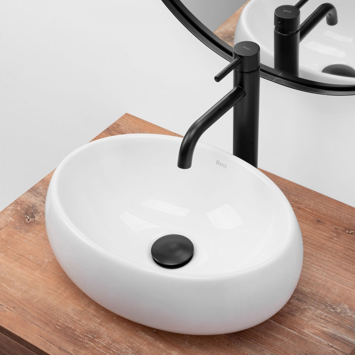 Poze Lavoar Linda mini ceramica sanitara alb - 48,5 cm