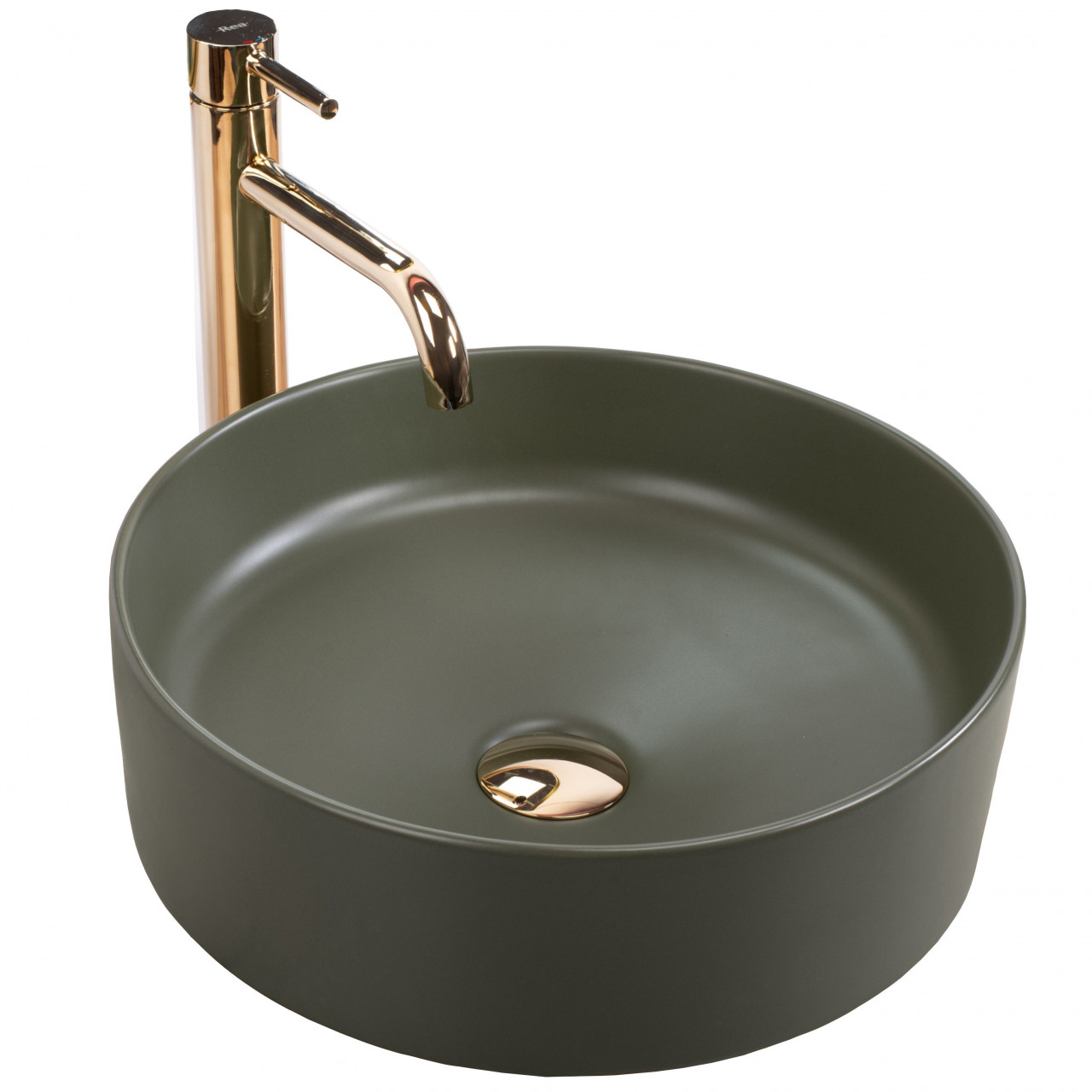 Poze Lavoar Sami verde mat L37 cm
