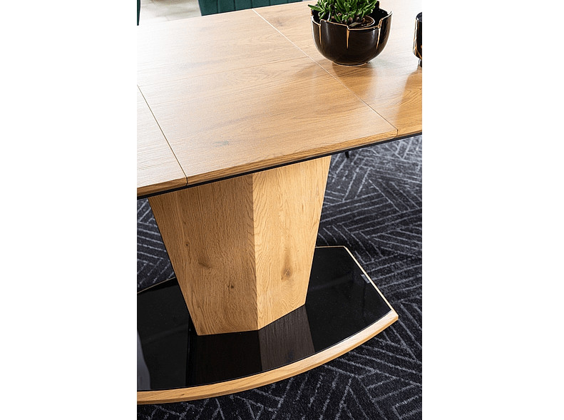 Poze Masa Extensibila Houston Stejar - l80 x h76 x L120-160 cm