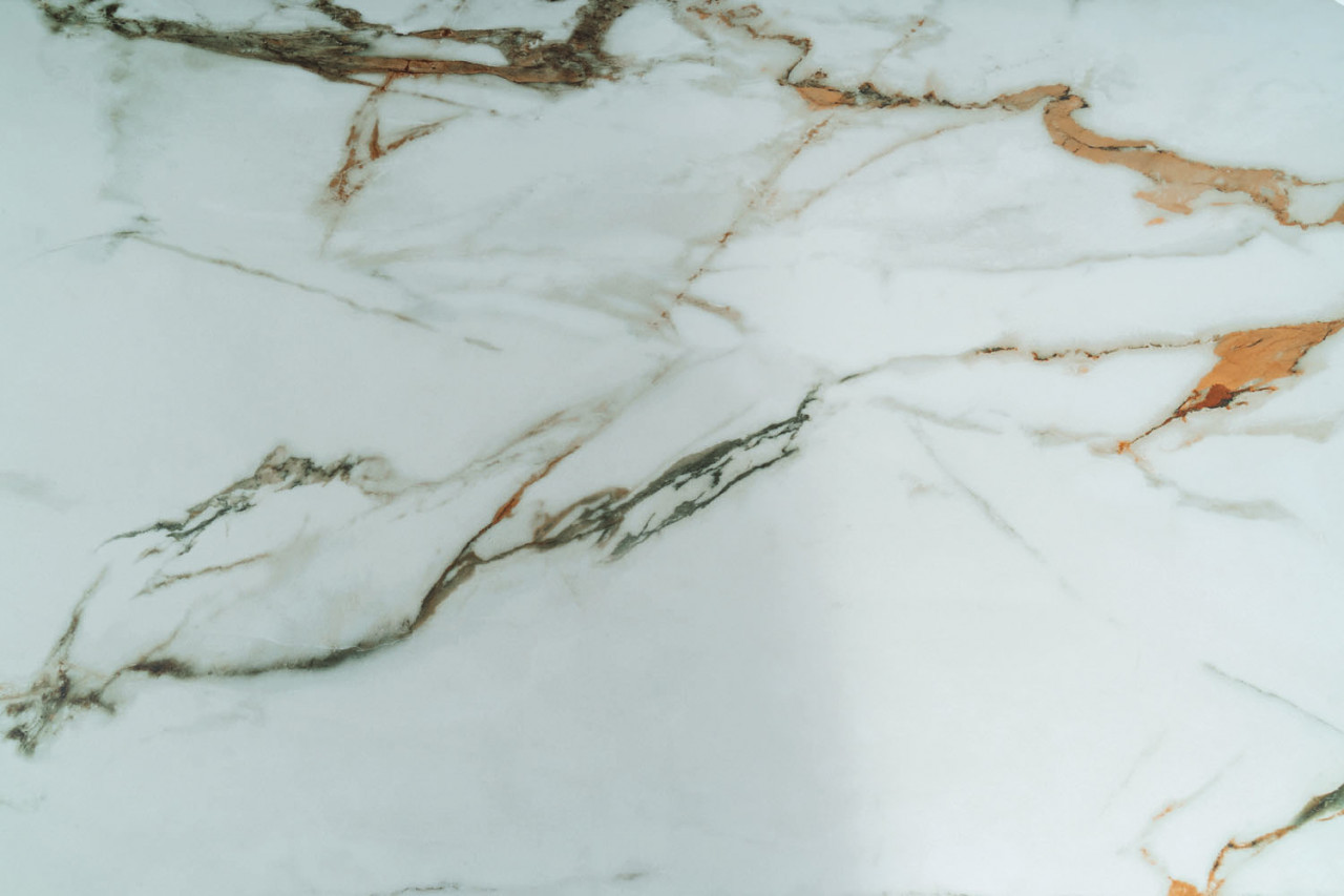 Poze Masa extensibila Infinity Ceramic alb/maro - L160-240 cm