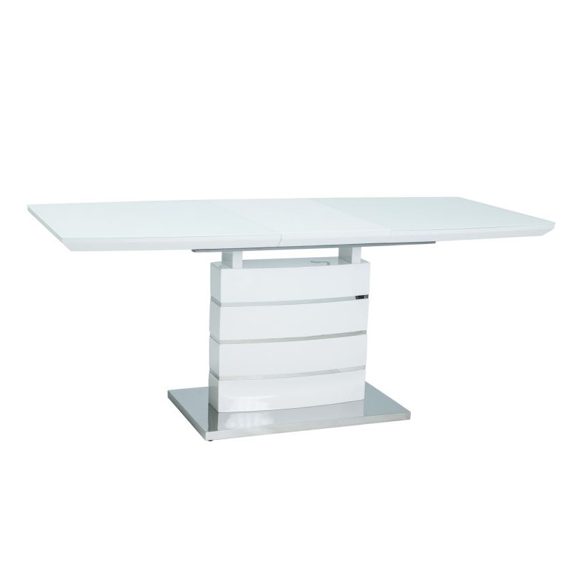 Poze Masa extensibila Leonardo Alba - L 140-180 x l 80 x h 76 cm