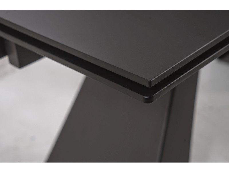 Poze Masa extensibila Salvadore negru mat L160-240xl90 cm