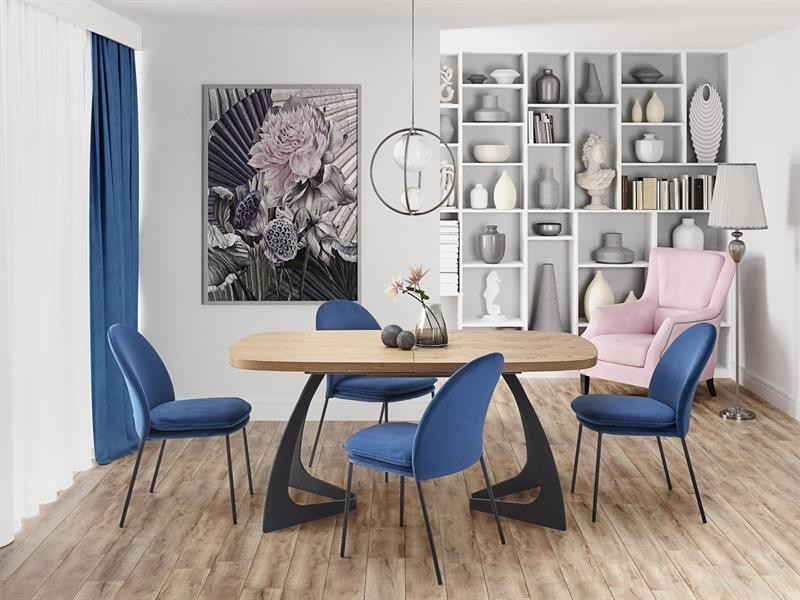 Poze Masa extensibila Veldon stejar – H75