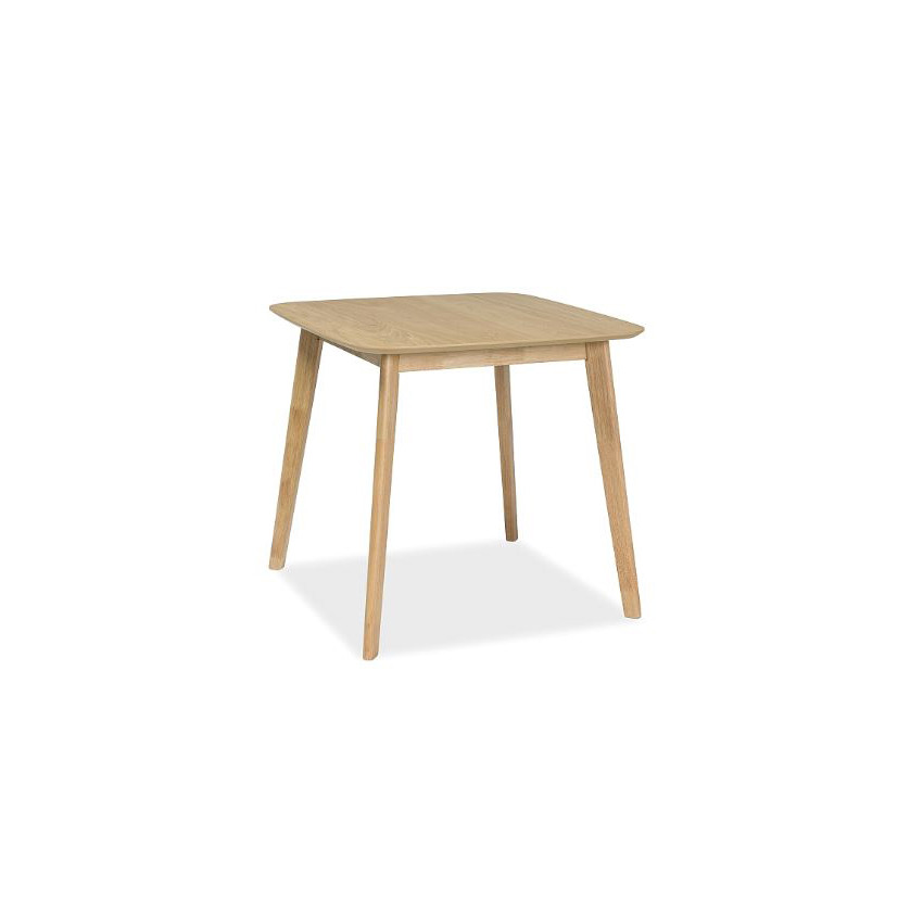 Poze Masa patrata Mosso III natur - L 80 x l 80 x h 75