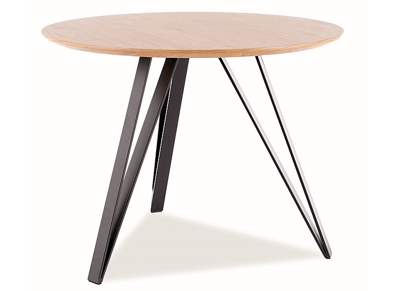 Poze Masa Tetis Stejar - d100xh76 cm