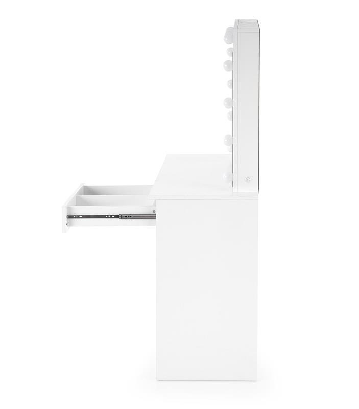 Poze Masuta de toaleta Hollywood alb - H140 cm