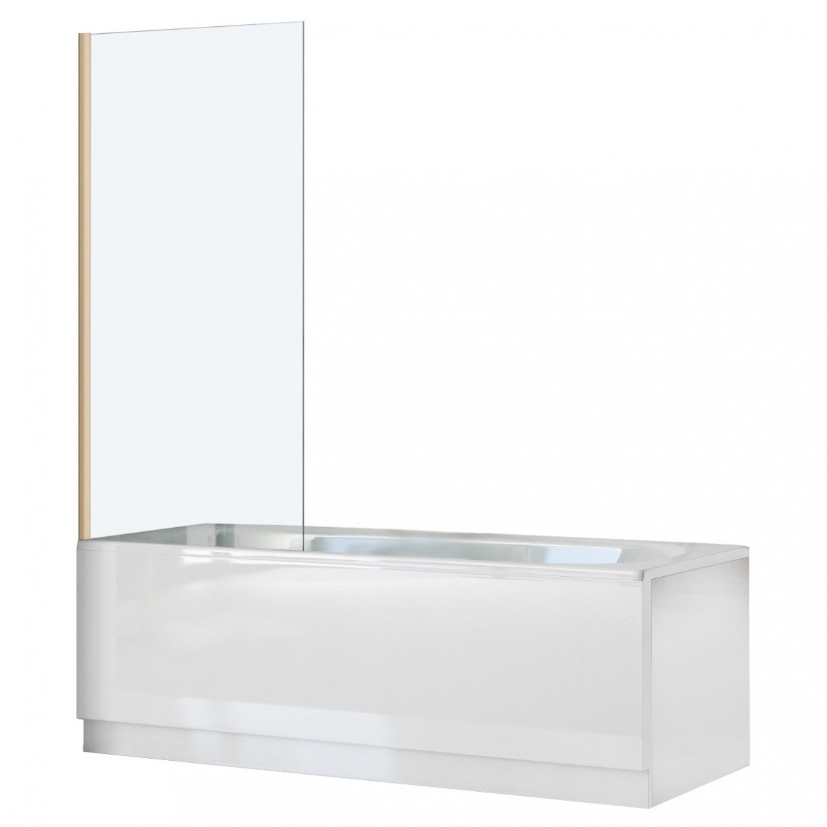 Poze Paravan de cada Elegant Gold sticla - 70x140 cm