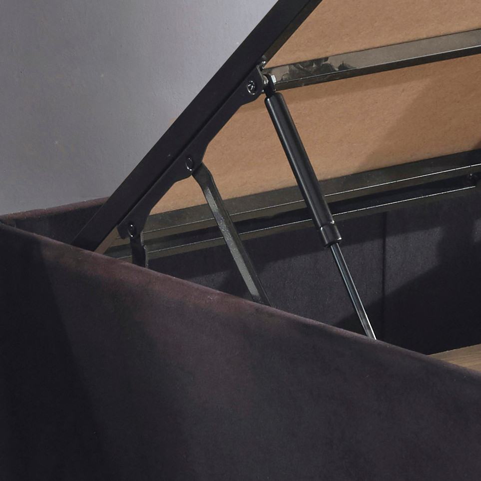 Poze Pat Ela negru 140x190 cm
