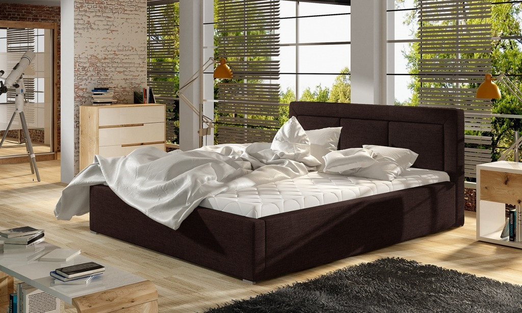 Poze Pat tapitat Belluno – 140/200, L223 x l140 x h93 cm