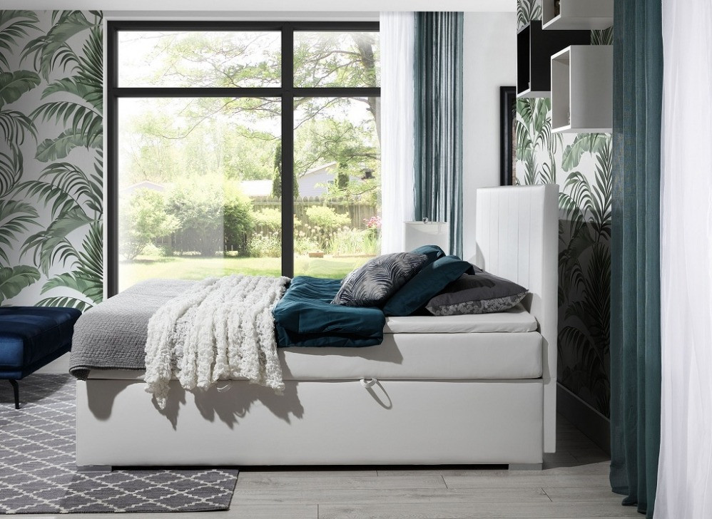 Poze Pat tapitat boxspring Bolero – 180/200 cm