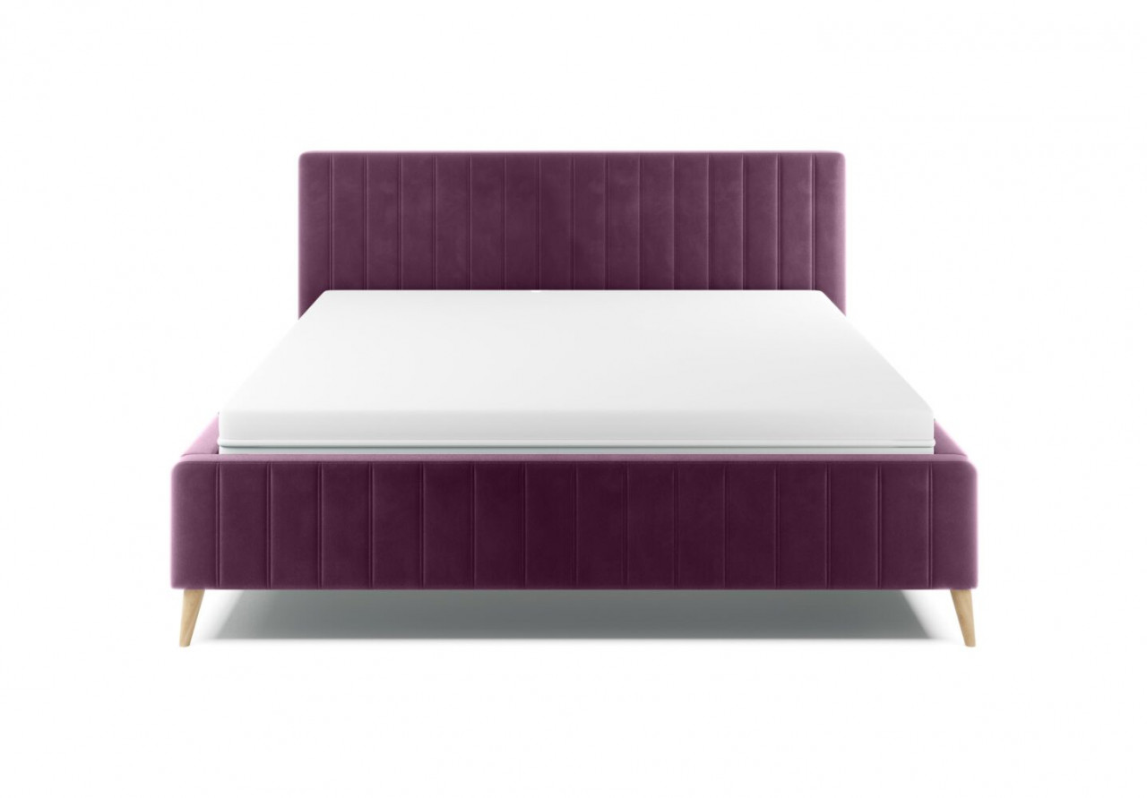 Poze Pat tapitat boxspring Maggie 140x200 cm