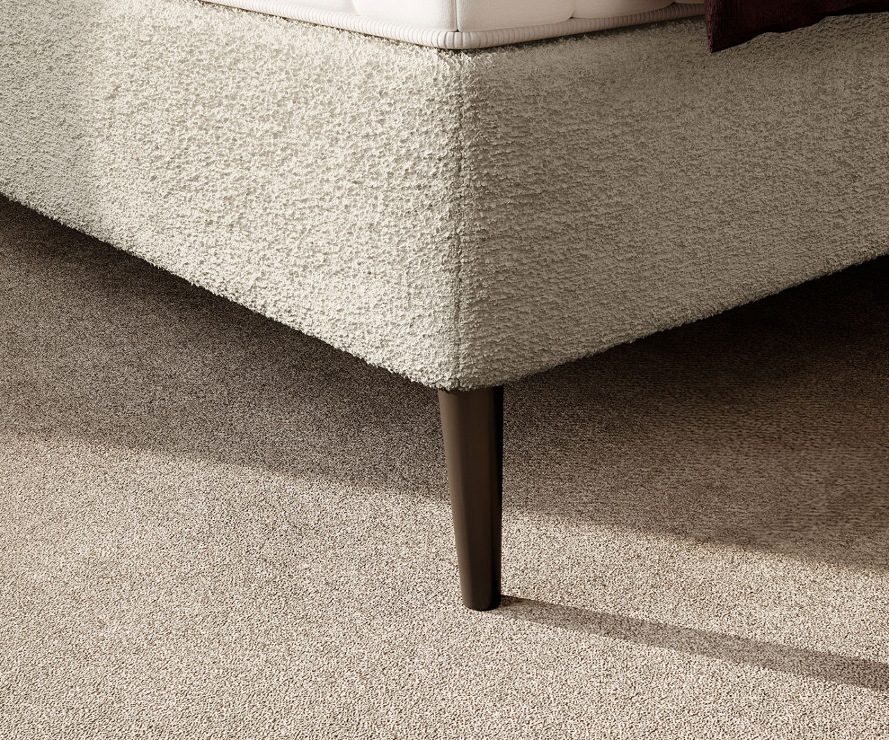 Poze Pat tapitat Inferno 180x200 cm