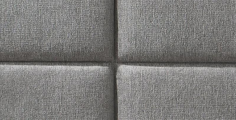 Poze Pat tapitat Levanter gri – 160x200 cm