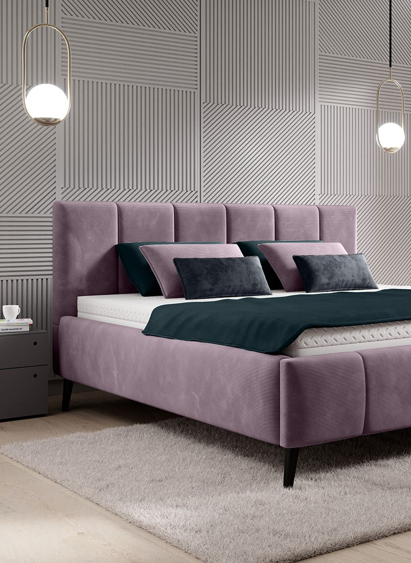 Poze Pat tapitat Riva 160x200 cm