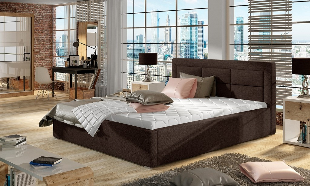 Poze Pat tapitat Rosano – 180/200, L223 x l180 x h93 cm