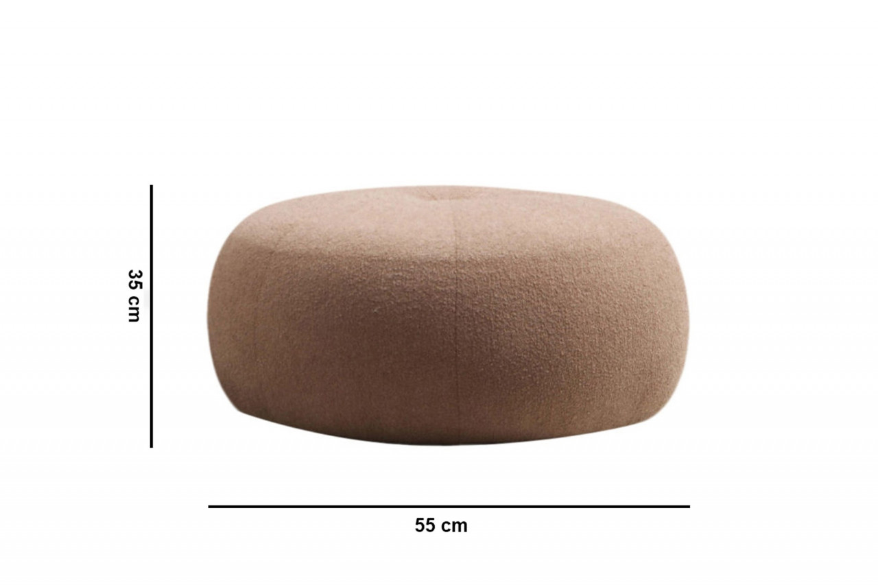 Poze Puf Tina cappuccino